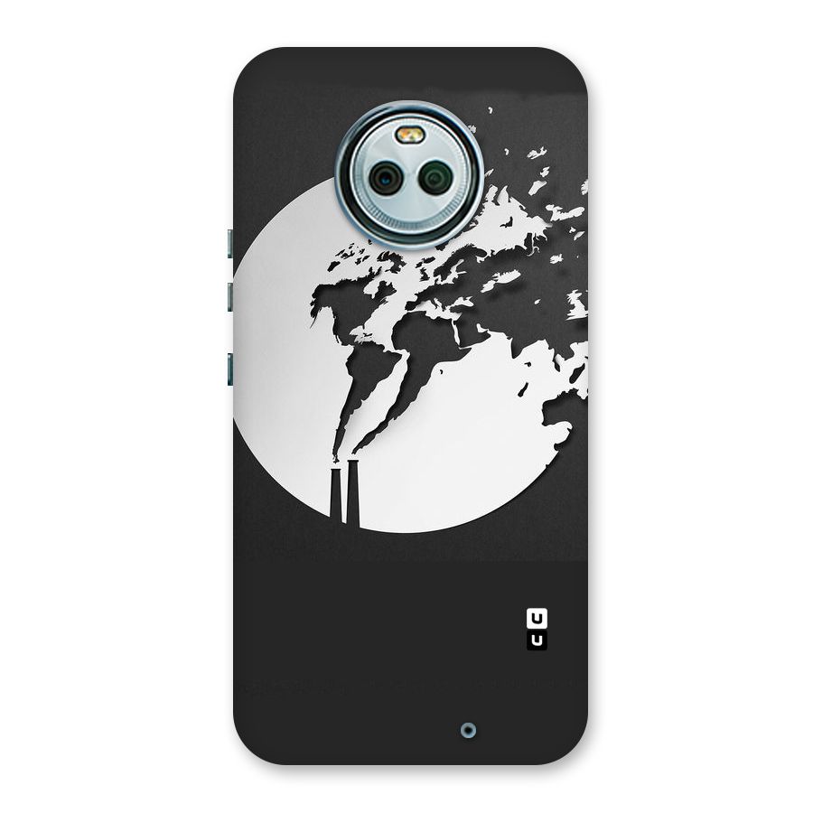 Disorted Design Black Back Case for Moto X4