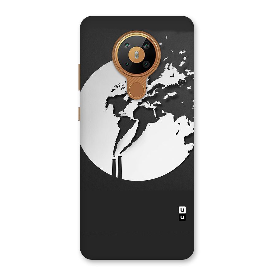 Disorted Design Black Back Case for Nokia 5.3