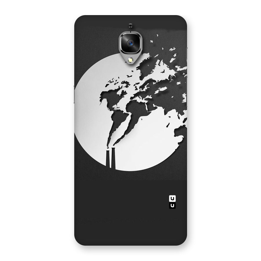 Disorted Design Black Back Case for OnePlus 3T