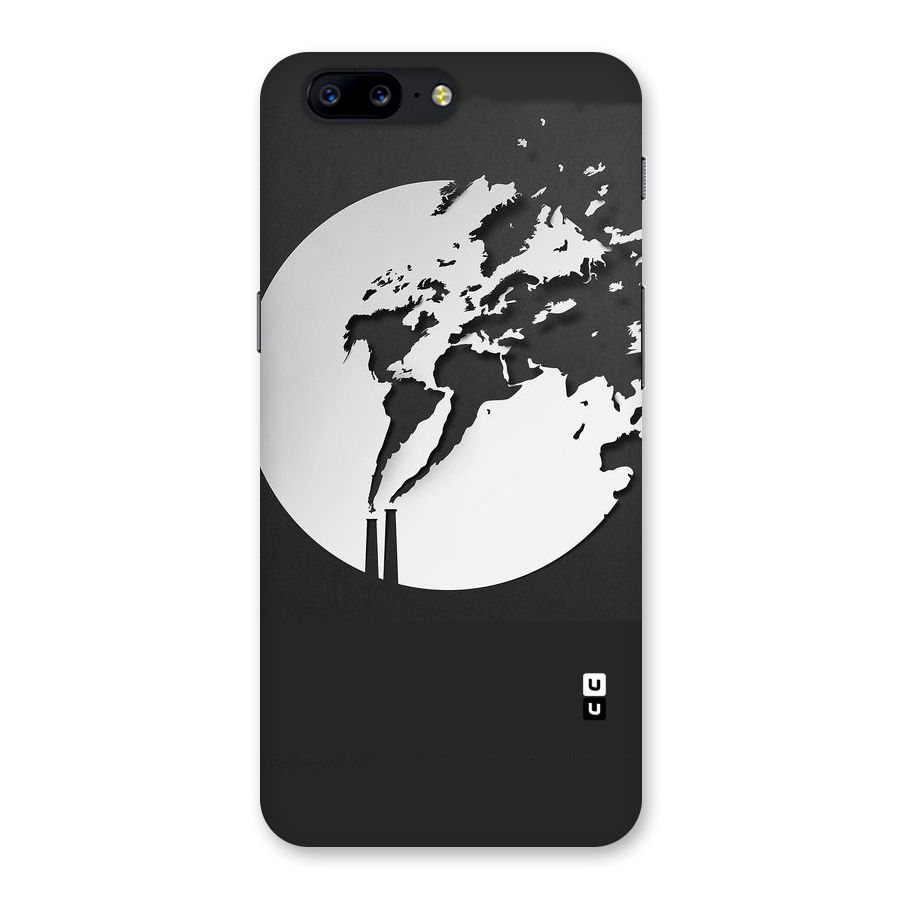 Disorted Design Black Back Case for OnePlus 5