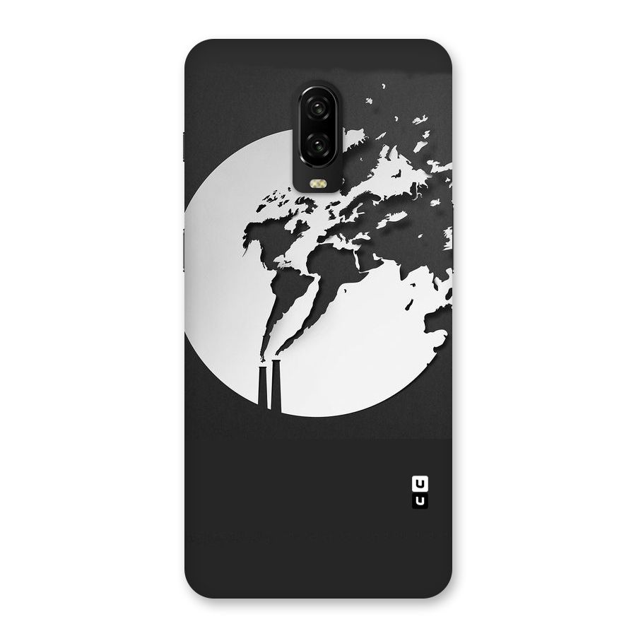 Disorted Design Black Back Case for OnePlus 6T