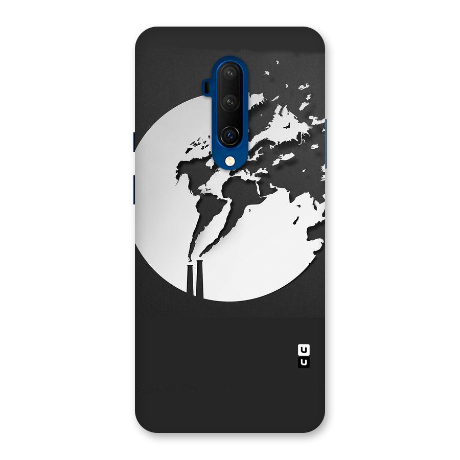 Disorted Design Black Back Case for OnePlus 7T Pro