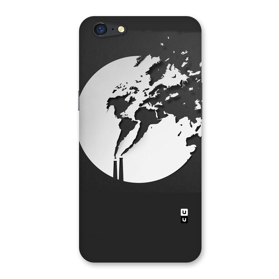 Disorted Design Black Back Case for Oppo A71