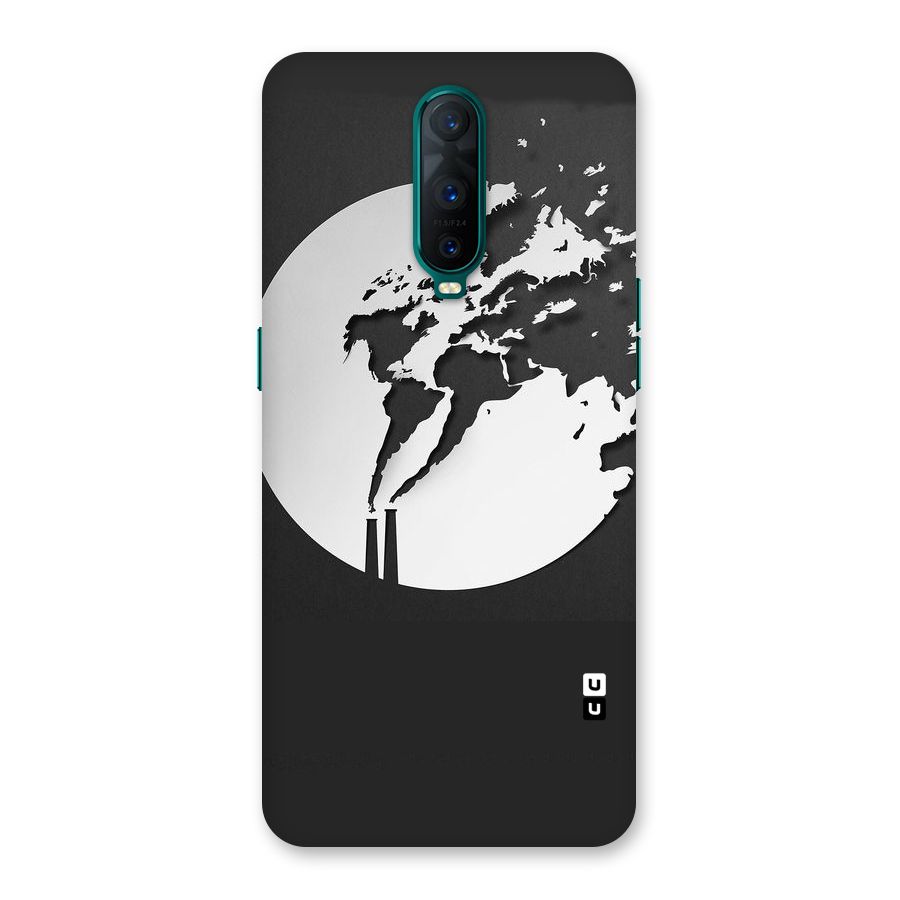 Disorted Design Black Back Case for Oppo R17 Pro