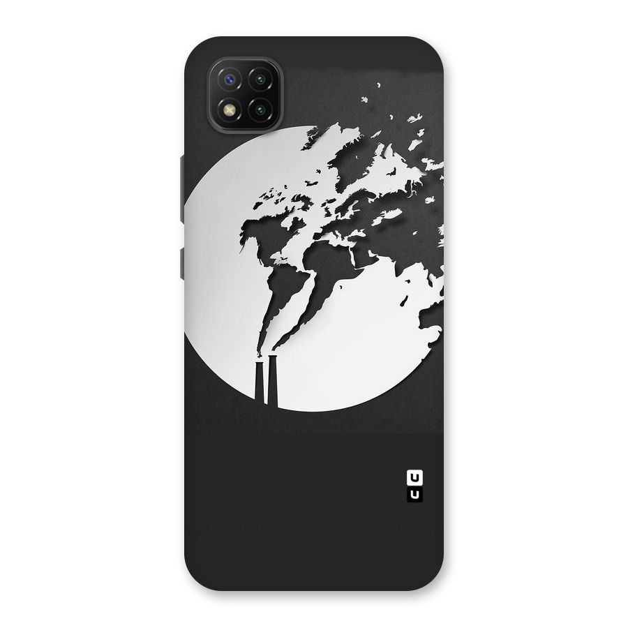 Disorted Design Black Back Case for Poco C3