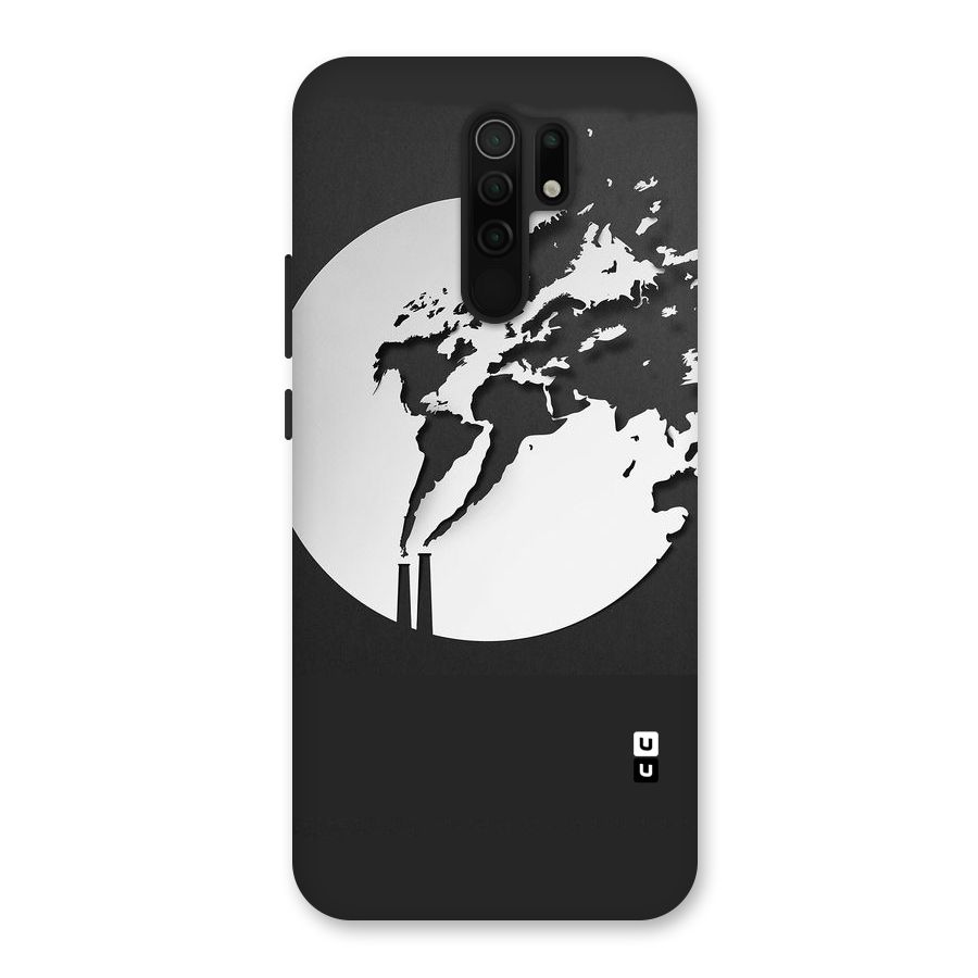 Disorted Design Black Back Case for Poco M2