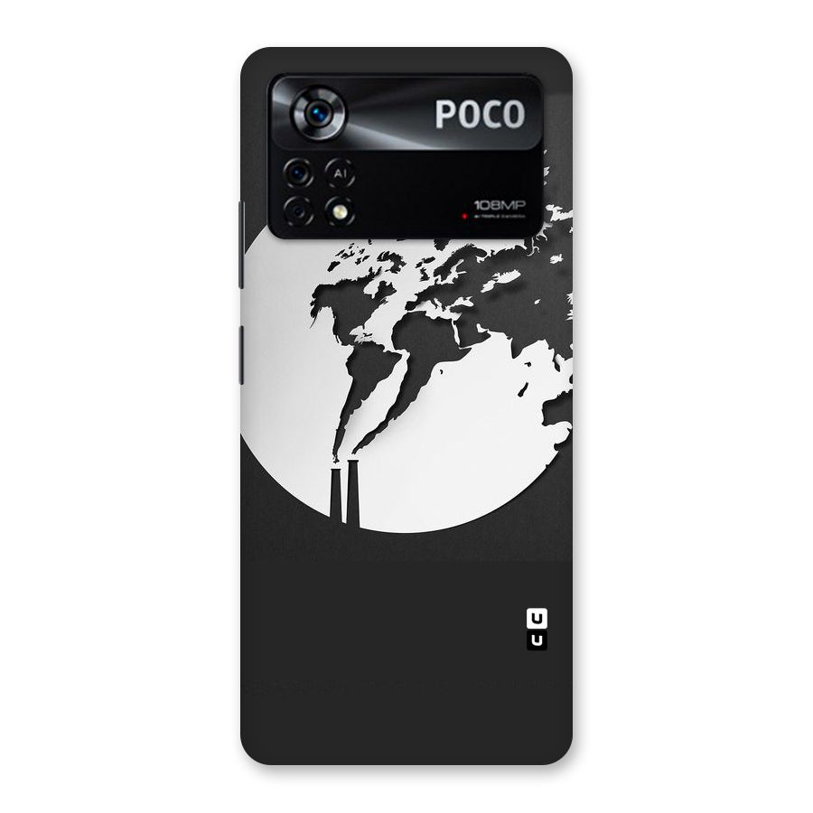Disorted Design Black Back Case for Poco X4 Pro 5G