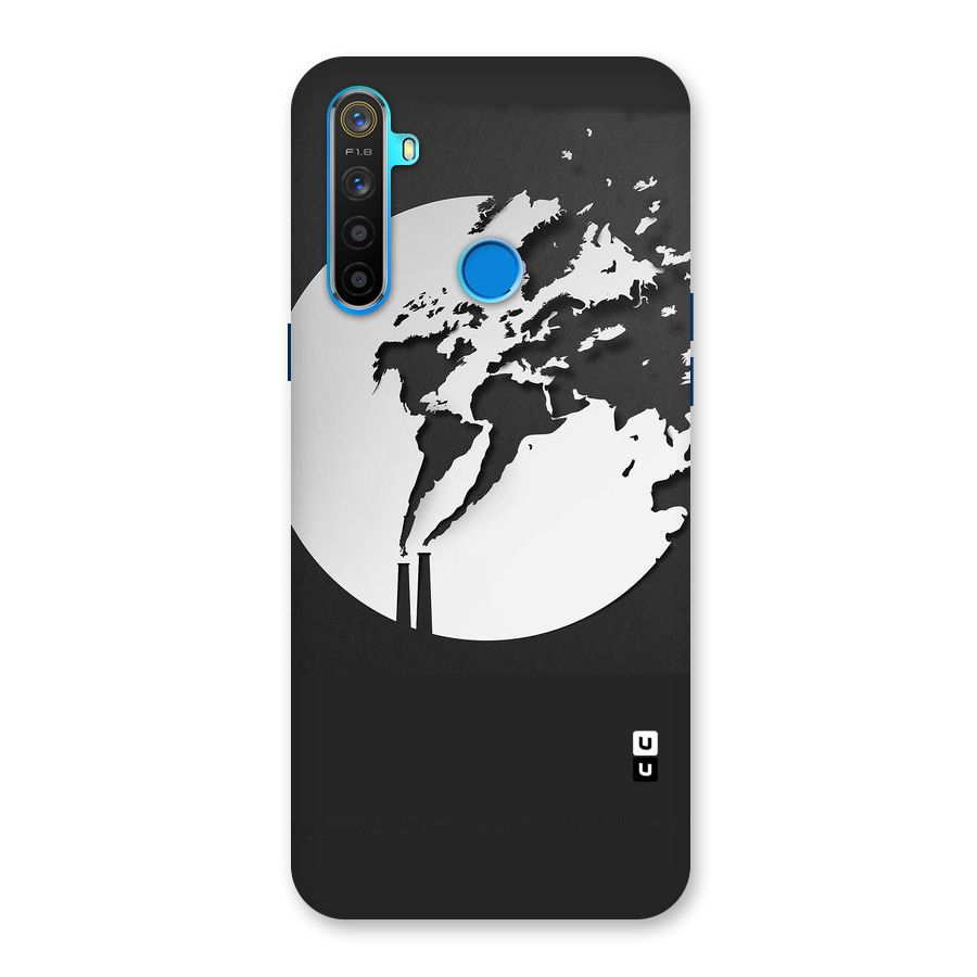 Disorted Design Black Back Case for Realme 5s
