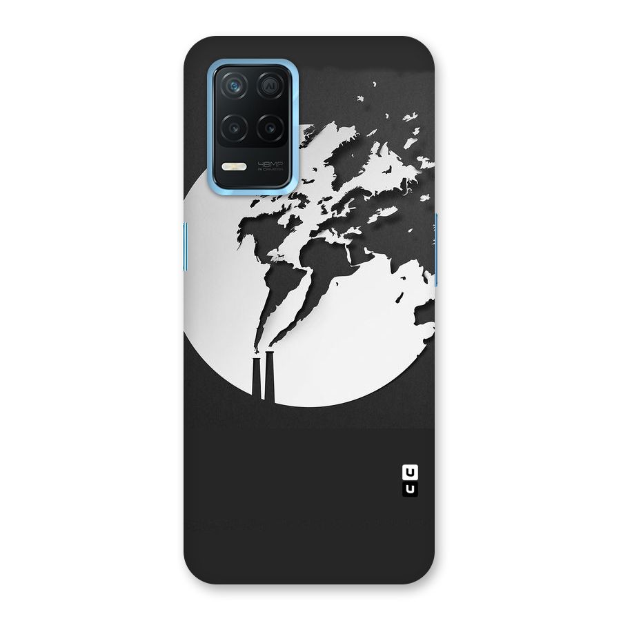 Disorted Design Black Back Case for Realme 8s 5G