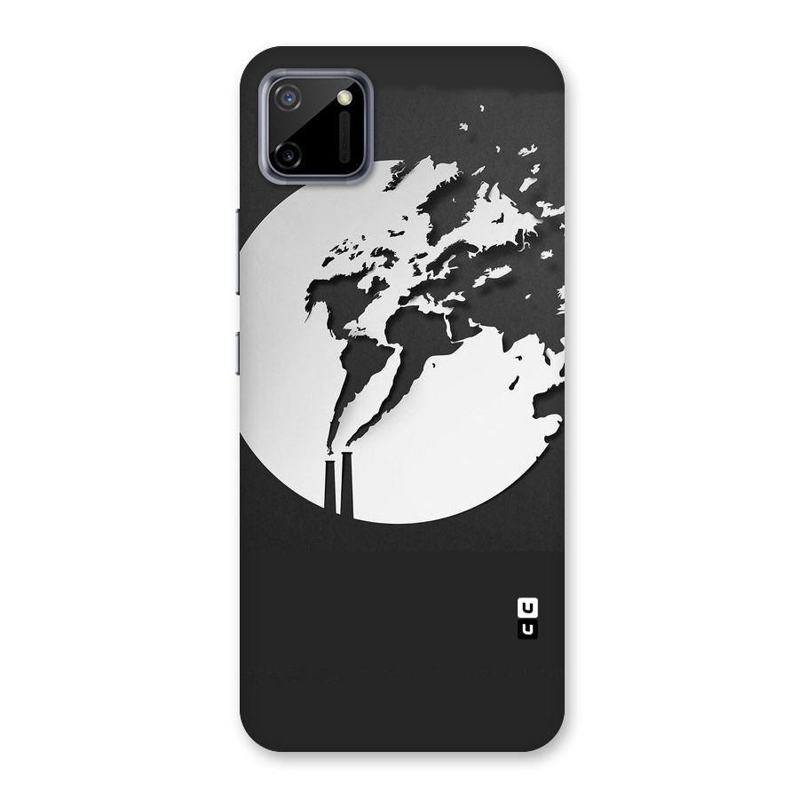 Disorted Design Black Back Case for Realme C11