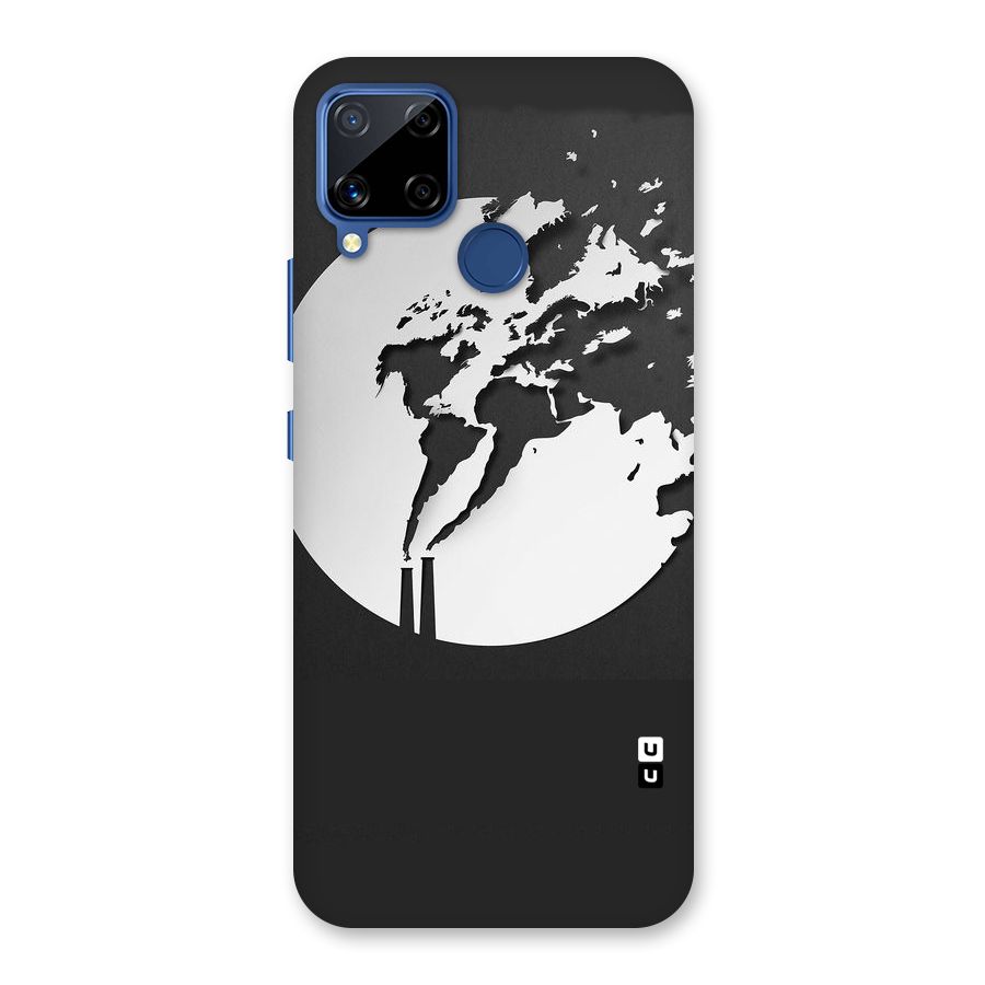 Disorted Design Black Back Case for Realme C12
