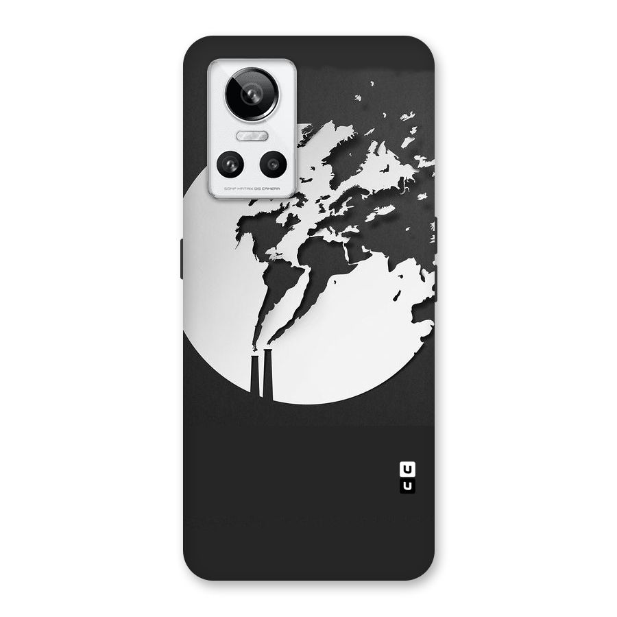 Disorted Design Black Back Case for Realme GT Neo 3