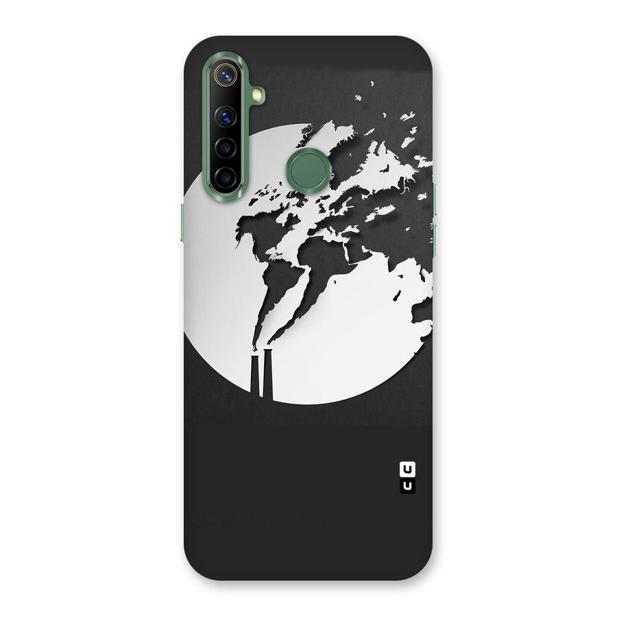 Disorted Design Black Back Case for Realme Narzo 10