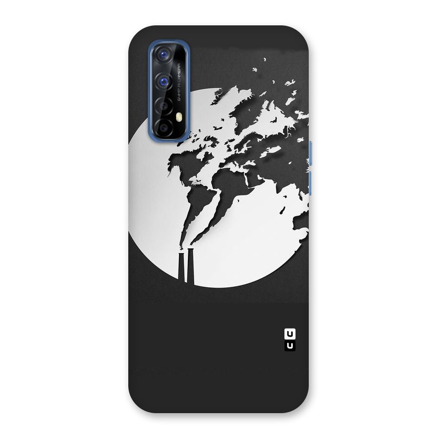 Disorted Design Black Back Case for Realme Narzo 20 Pro