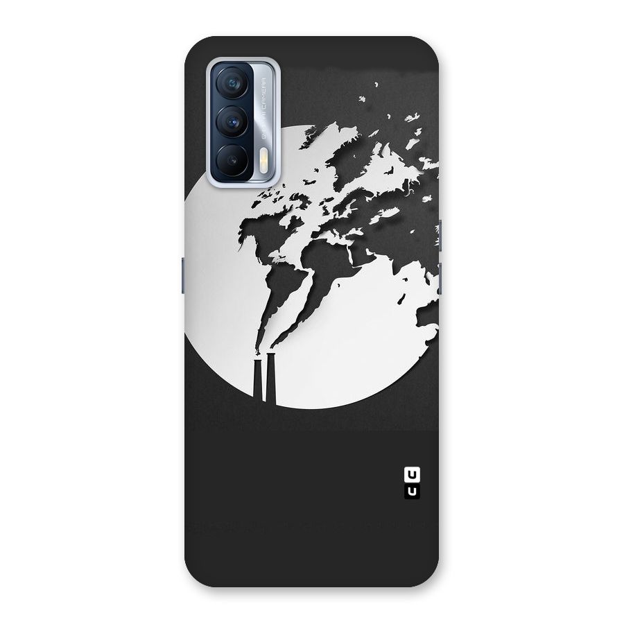 Disorted Design Black Back Case for Realme X7