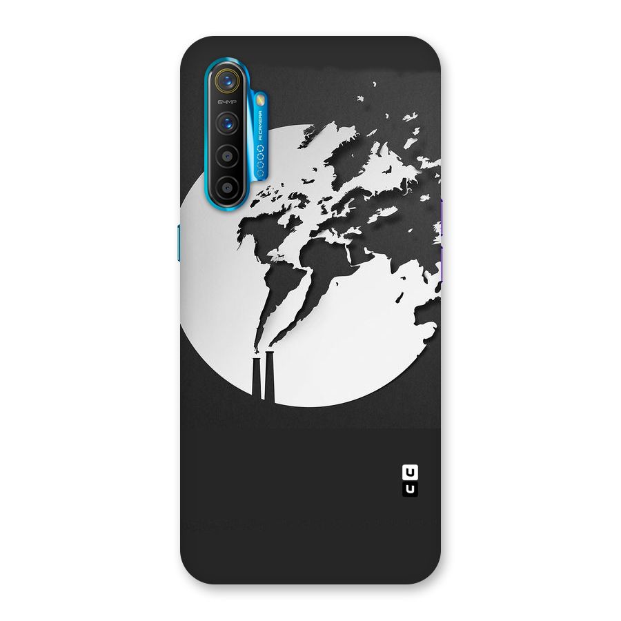 Disorted Design Black Back Case for Realme XT