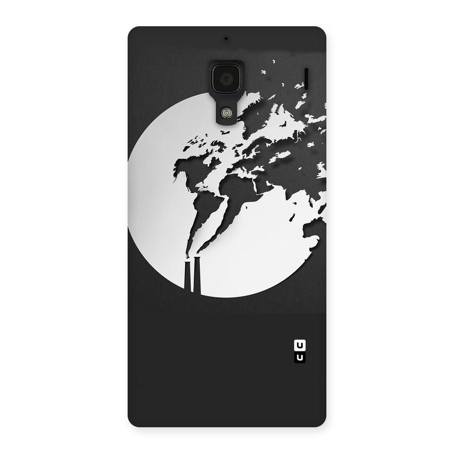 Disorted Design Black Back Case for Redmi 1S