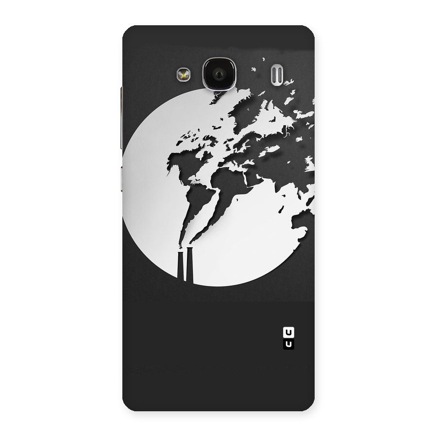 Disorted Design Black Back Case for Redmi 2s