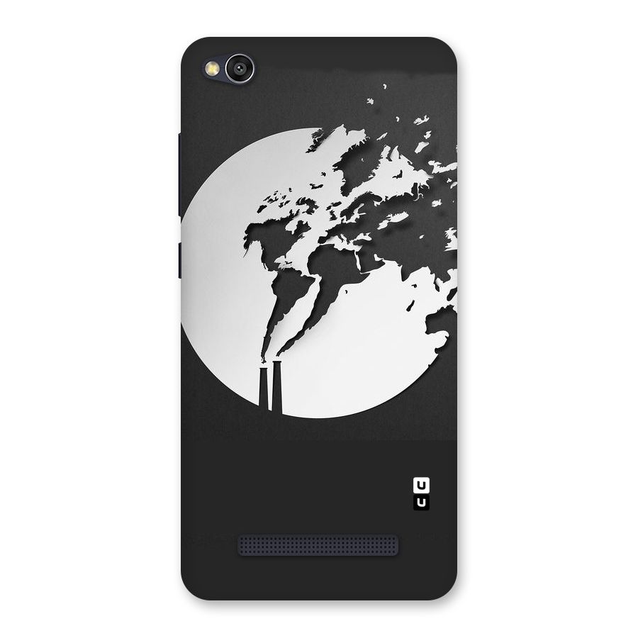 Disorted Design Black Back Case for Redmi 4A