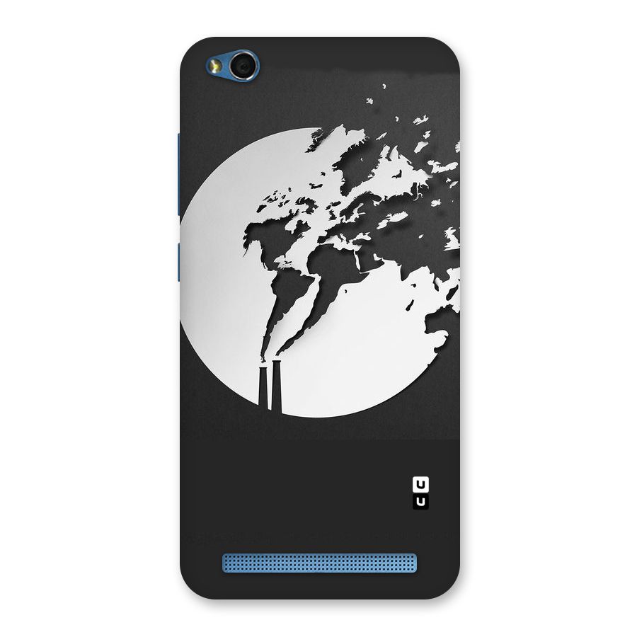 Disorted Design Black Back Case for Redmi 5A