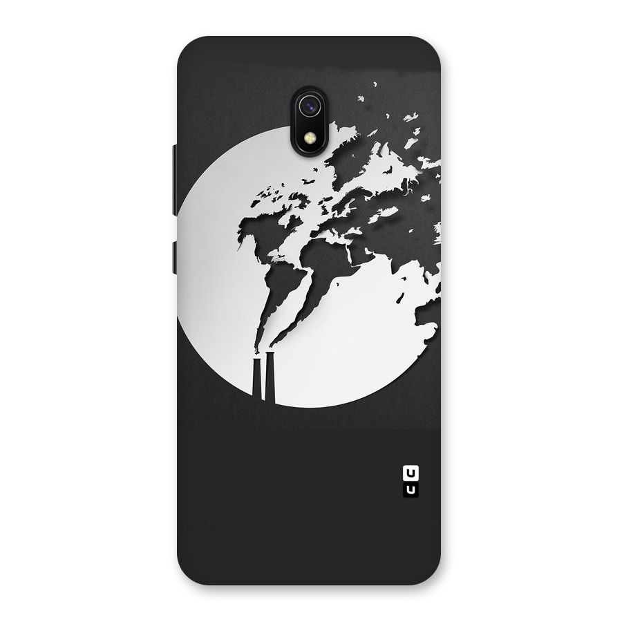 Disorted Design Black Back Case for Redmi 8A