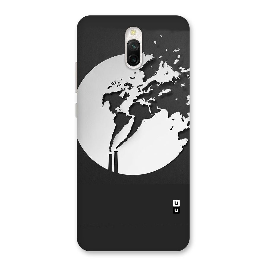 Disorted Design Black Back Case for Redmi 8A Dual