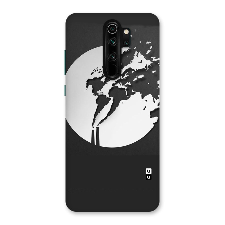 Disorted Design Black Back Case for Redmi Note 8 Pro
