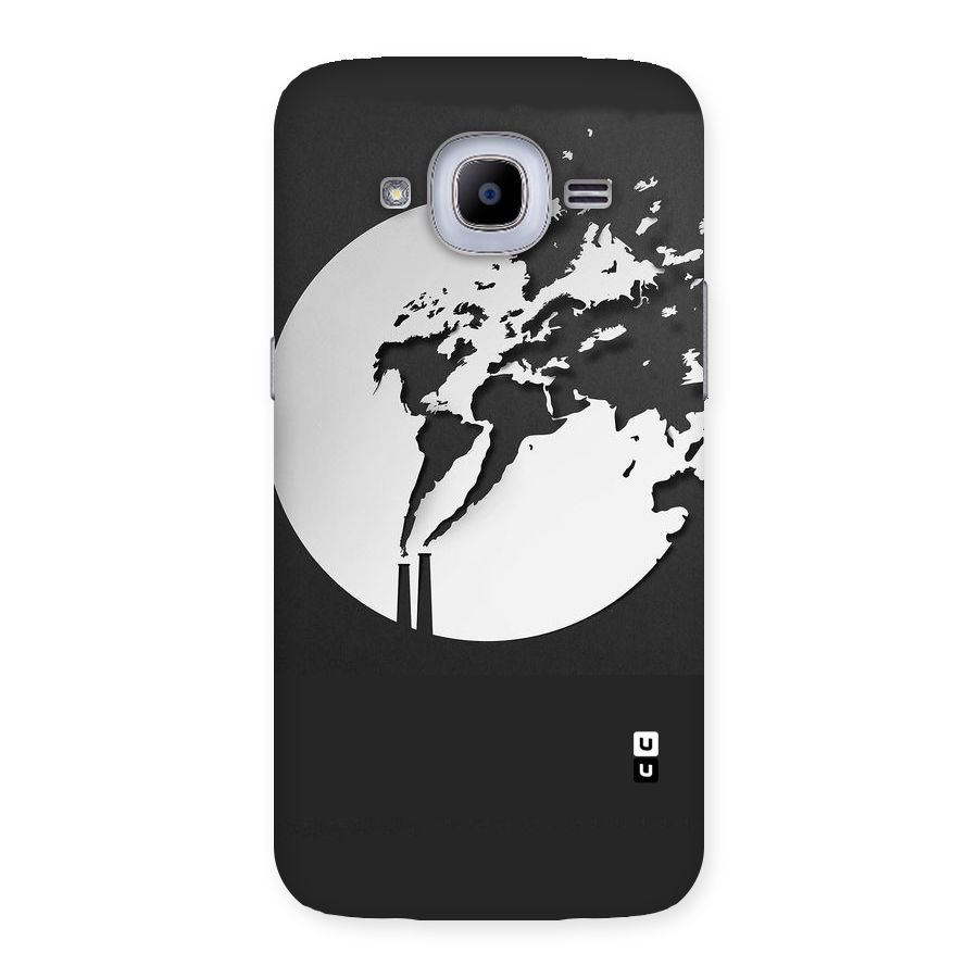 Disorted Design Black Back Case for Samsung Galaxy J2 Pro