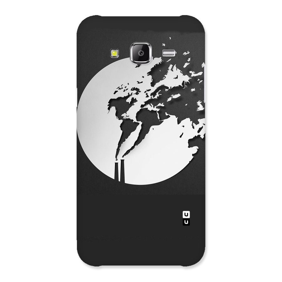 Disorted Design Black Back Case for Samsung Galaxy J5