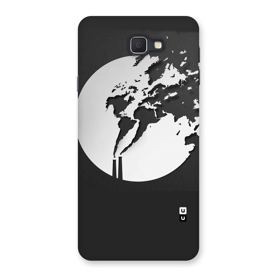 Disorted Design Black Back Case for Samsung Galaxy J7 Prime