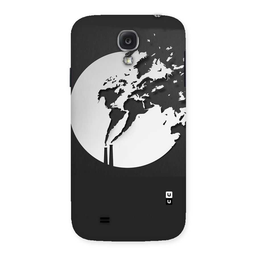 Disorted Design Black Back Case for Samsung Galaxy S4