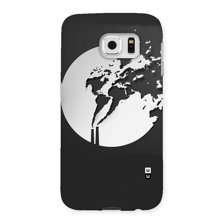 Disorted Design Black Back Case for Samsung Galaxy S6