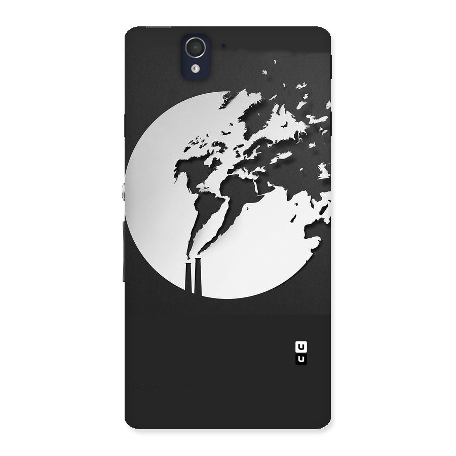 Disorted Design Black Back Case for Sony Xperia Z
