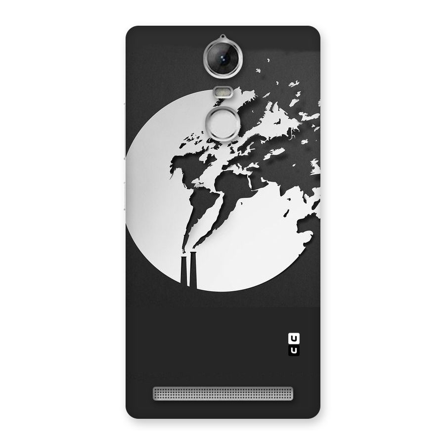 Disorted Design Black Back Case for Vibe K5 Note