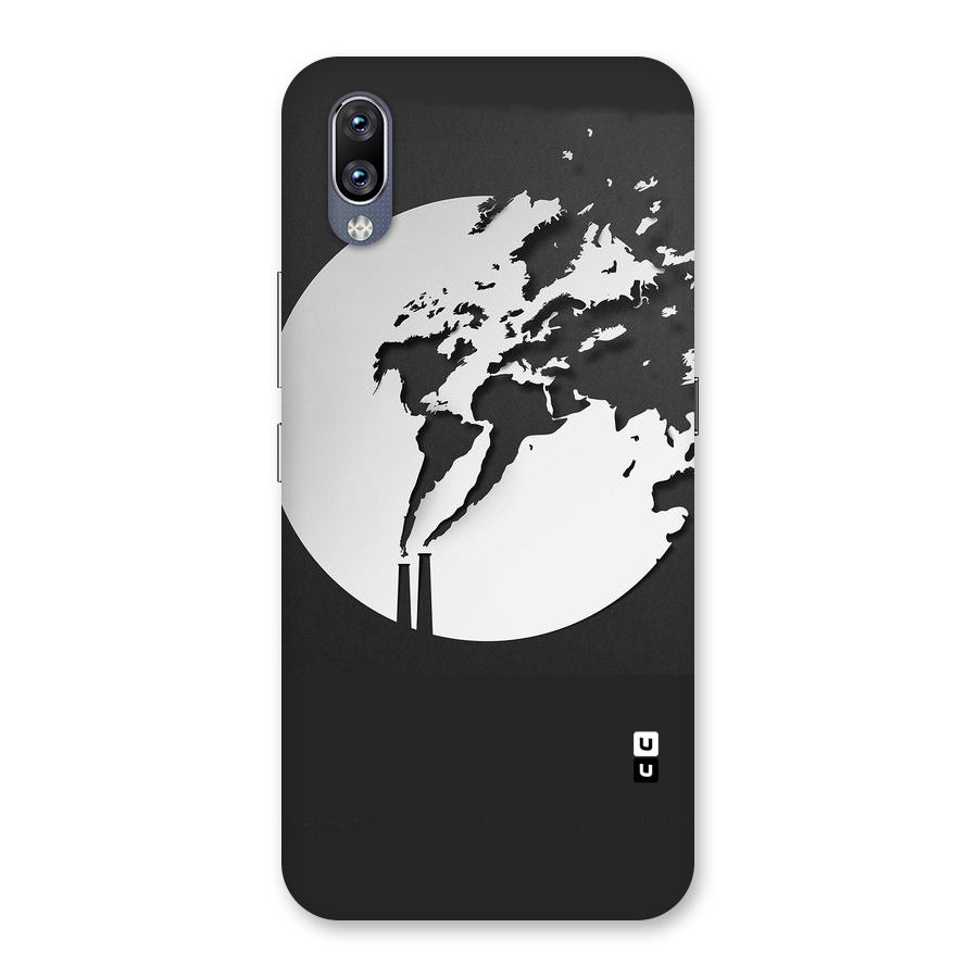 Disorted Design Black Back Case for Vivo NEX