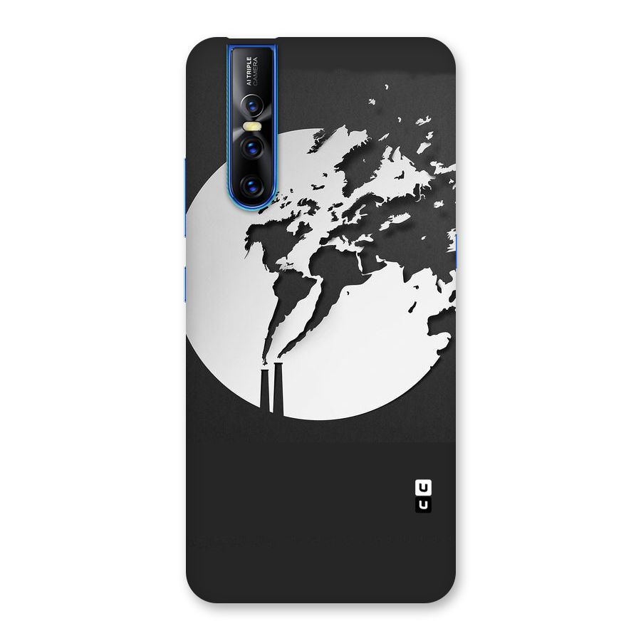 Disorted Design Black Back Case for Vivo V15 Pro