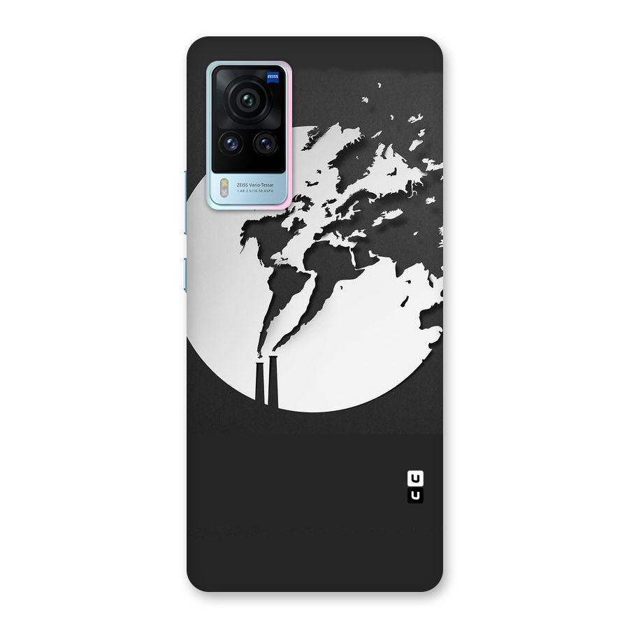 Disorted Design Black Back Case for Vivo X60 Pro