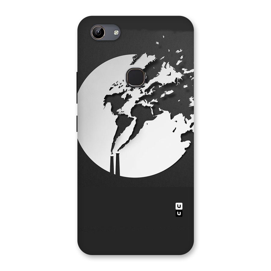 Disorted Design Black Back Case for Vivo Y81
