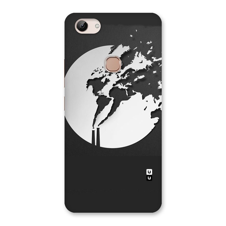 Disorted Design Black Back Case for Vivo Y83