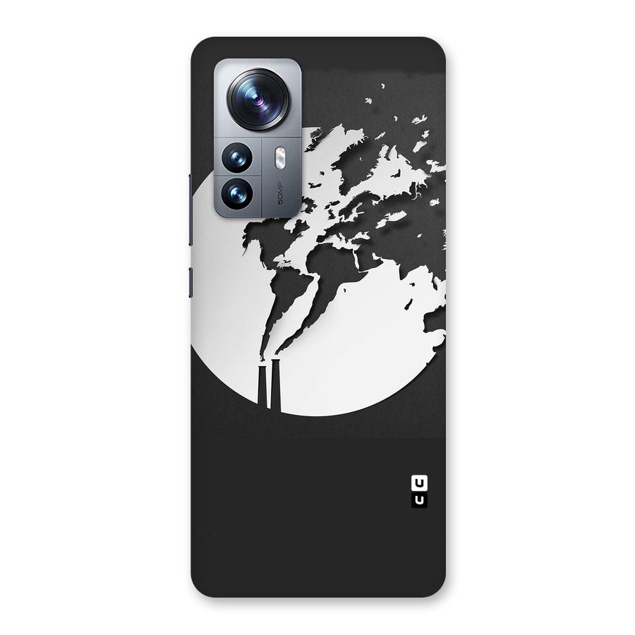 Disorted Design Black Back Case for Xiaomi 12 Pro