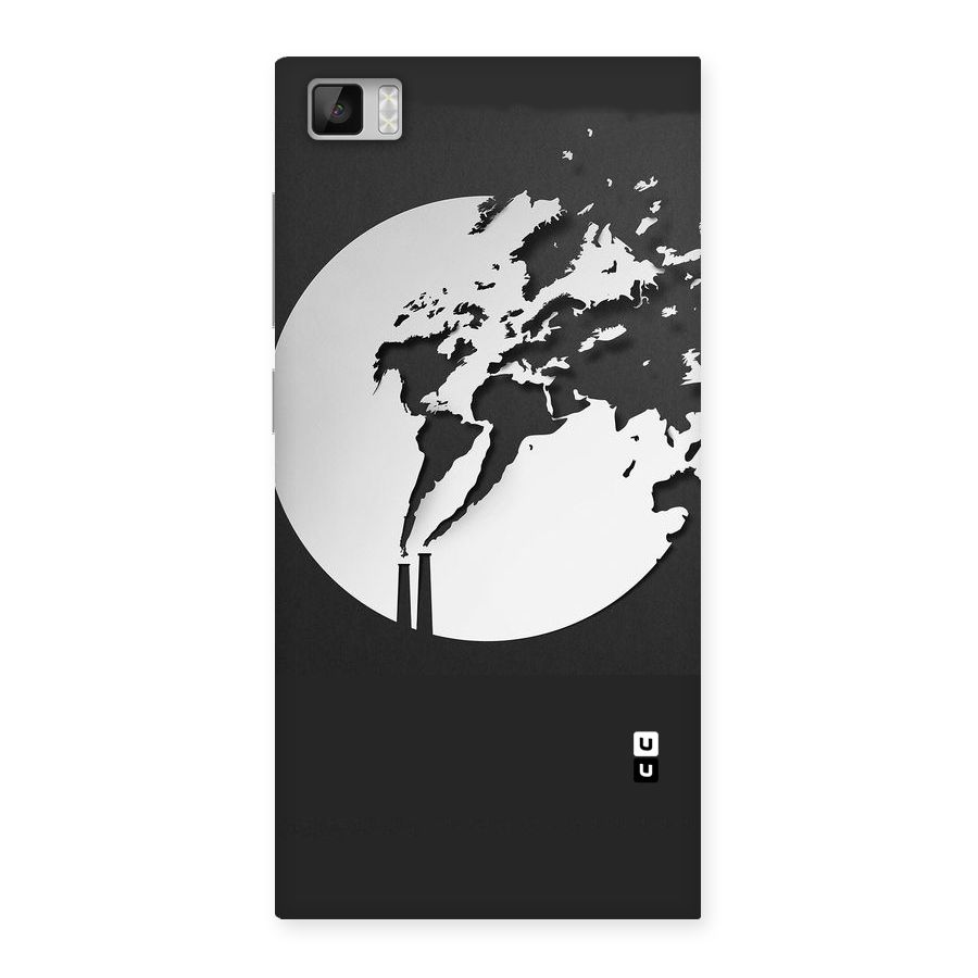 Disorted Design Black Back Case for Xiaomi Mi3