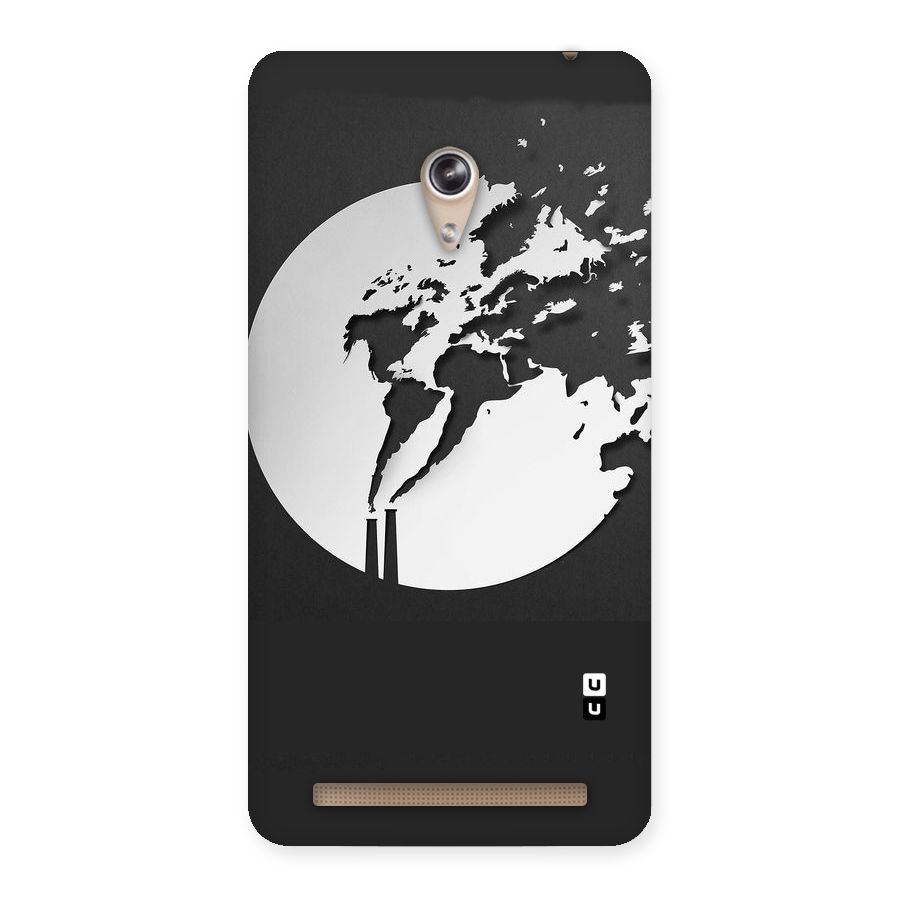 Disorted Design Black Back Case for Zenfone 6
