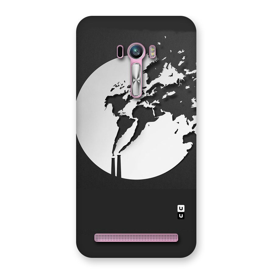 Disorted Design Black Back Case for Zenfone Selfie