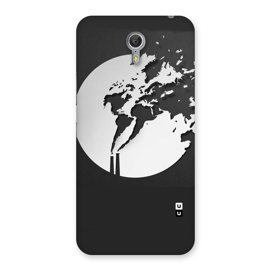 Disorted Design Black Back Case for Zuk Z1