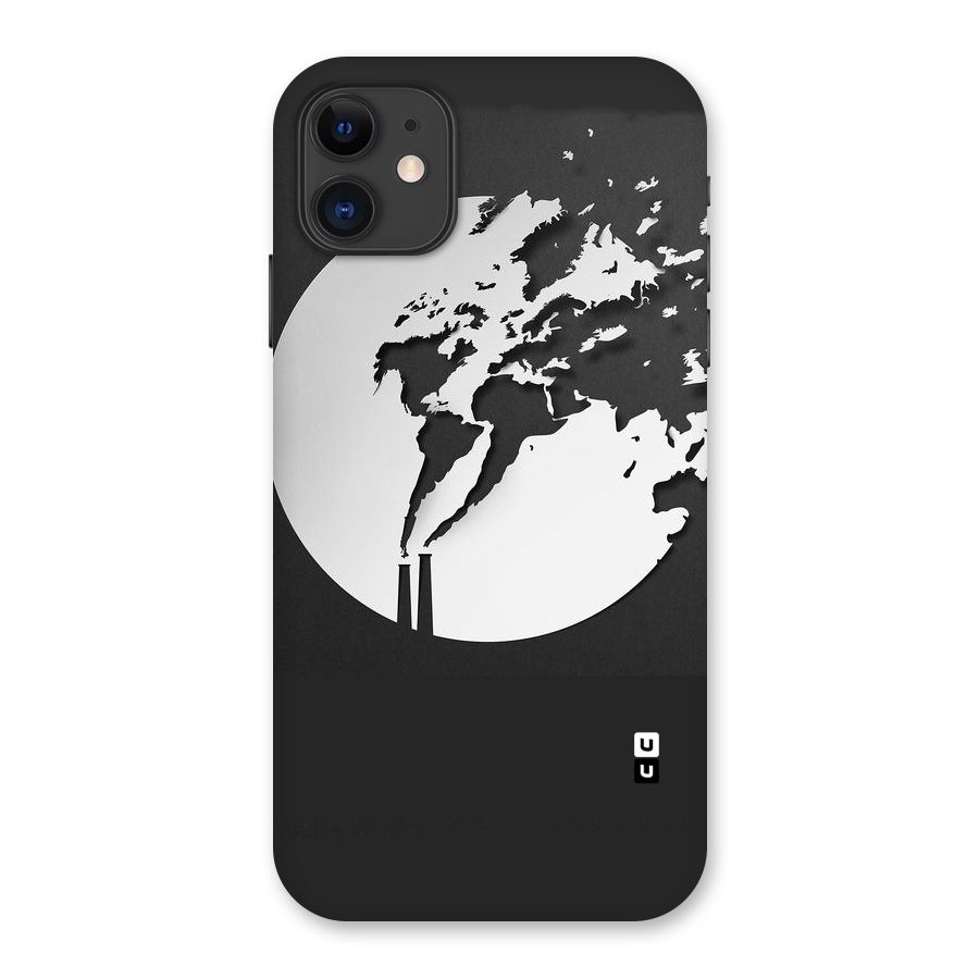 Disorted Design Black Back Case for iPhone 11