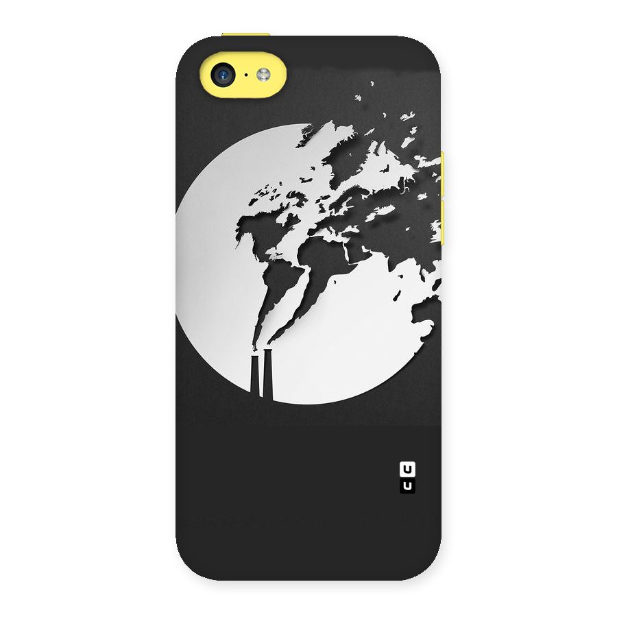 Disorted Design Black Back Case for iPhone 5C