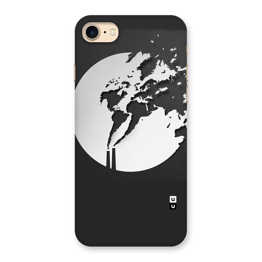 Disorted Design Black Back Case for iPhone 7