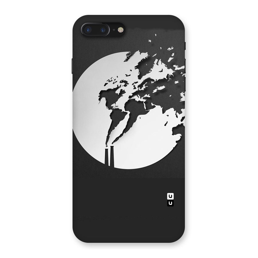 Disorted Design Black Back Case for iPhone 7 Plus