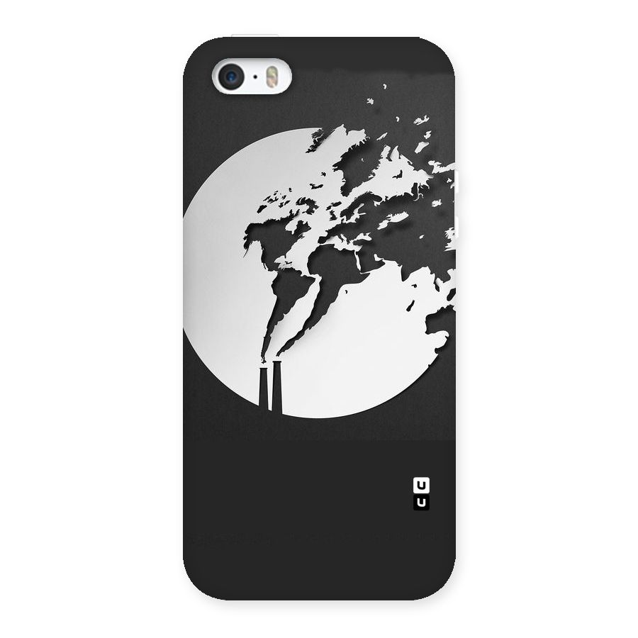 Disorted Design Black Back Case for iPhone SE