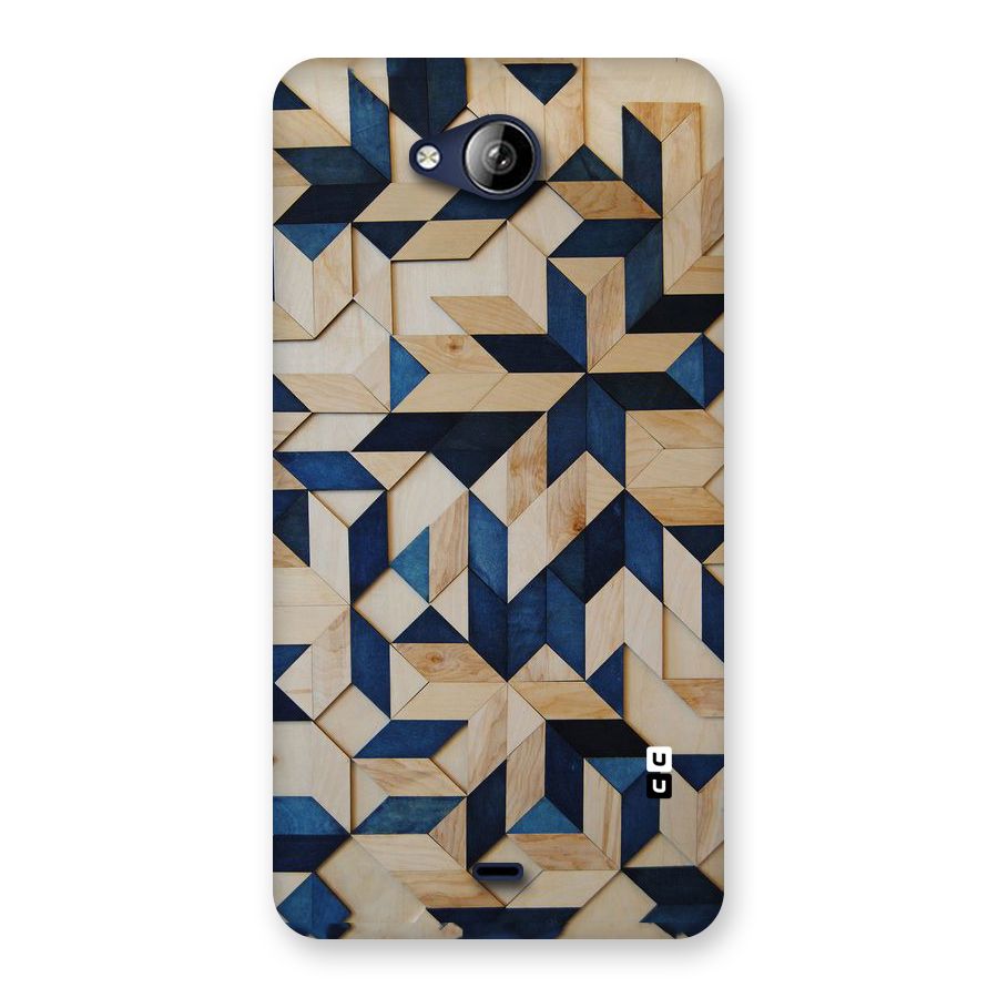 Disorted Wood Blue Back Case for Canvas Play Q355